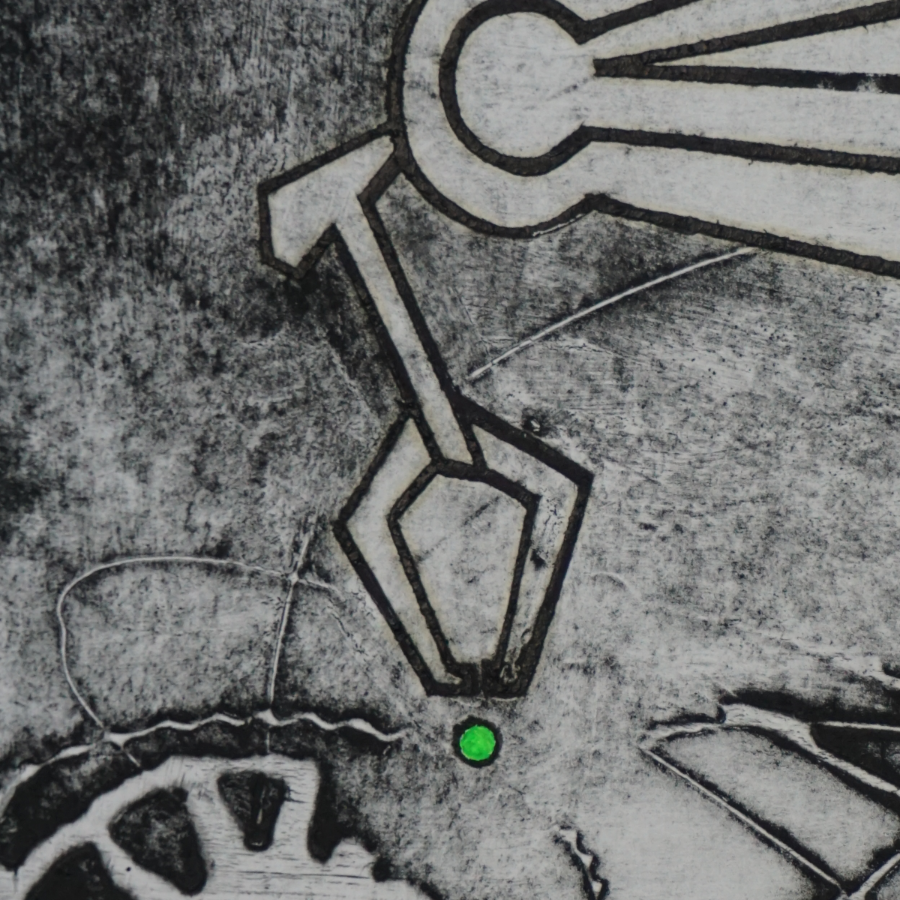 2_pea - Art work by Kirsten Mortimer